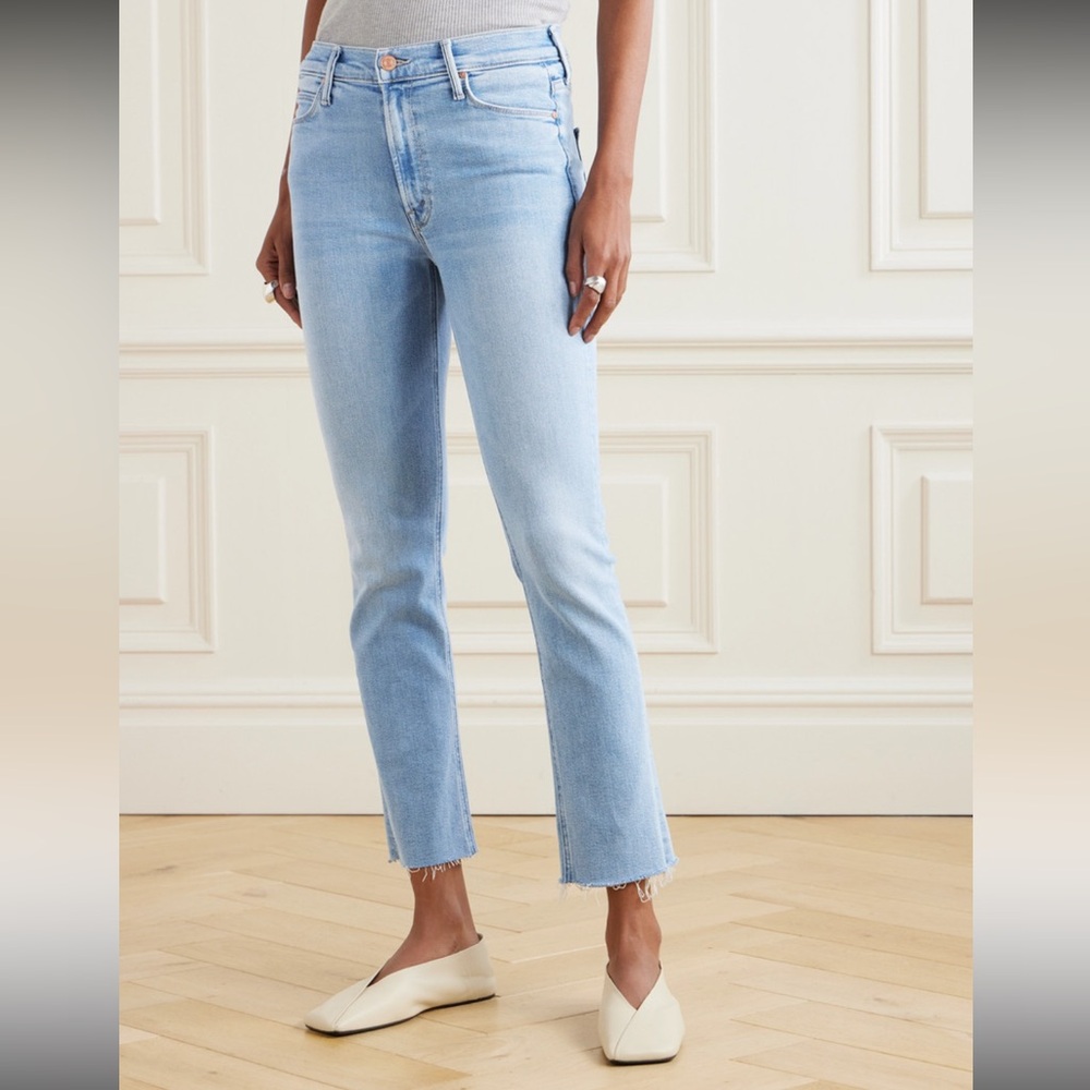MOTHER Light Blue Denim Jeans size 26!